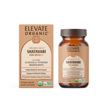 Load image into Gallery viewer, Elevate Organic - Shatavari Capsules - 30 Servings