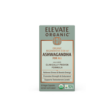Load image into Gallery viewer, Elevate Organic - Ashwagandha Capsules - 30 Servings