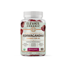 Load image into Gallery viewer, Elevate Organic - Ashwagandha Gummies - 25 Servings