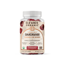 Load image into Gallery viewer, Elevate Organic - Shatavari Gummies - 30 Servings