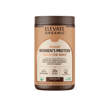 Load image into Gallery viewer, Elevate Organic - Organic Women's Protein Grassfed Whey Powder - 18 Servings