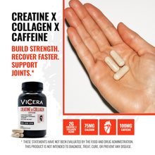 Load image into Gallery viewer, ViCera - CREATINE X COLLAGEN X CAFFEINE