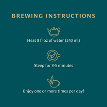 Load image into Gallery viewer, Healing Leaves: Longevity Blend Tea Bags