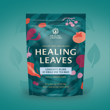 Load image into Gallery viewer, Healing Leaves: Longevity Blend Tea Bags